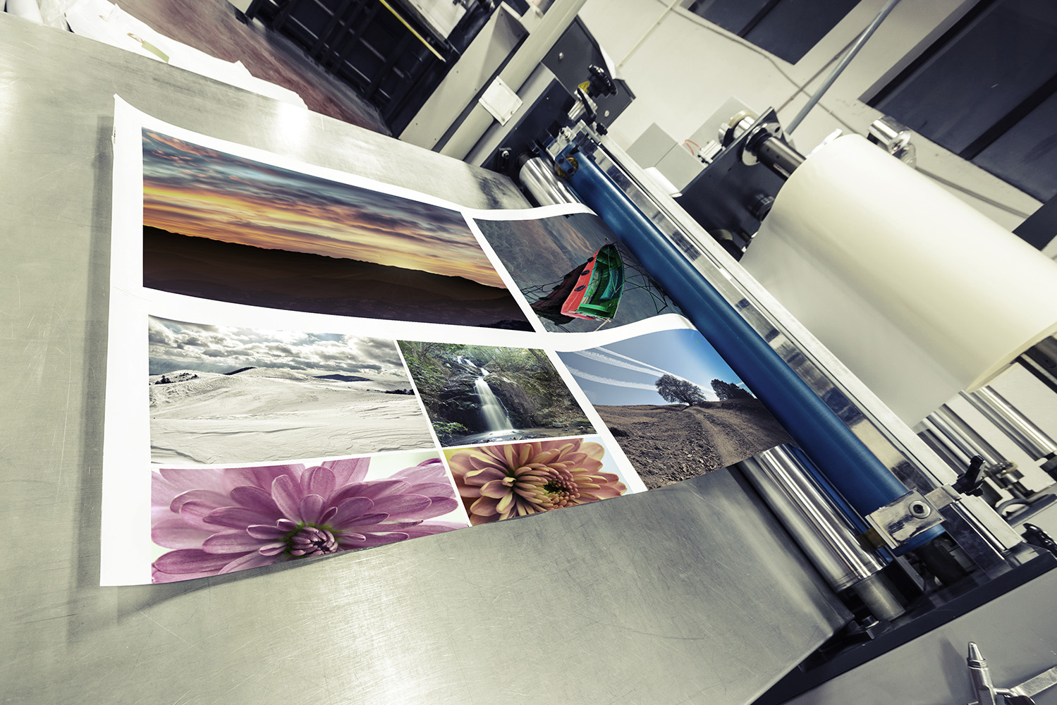 Produção de papel alta qualidade