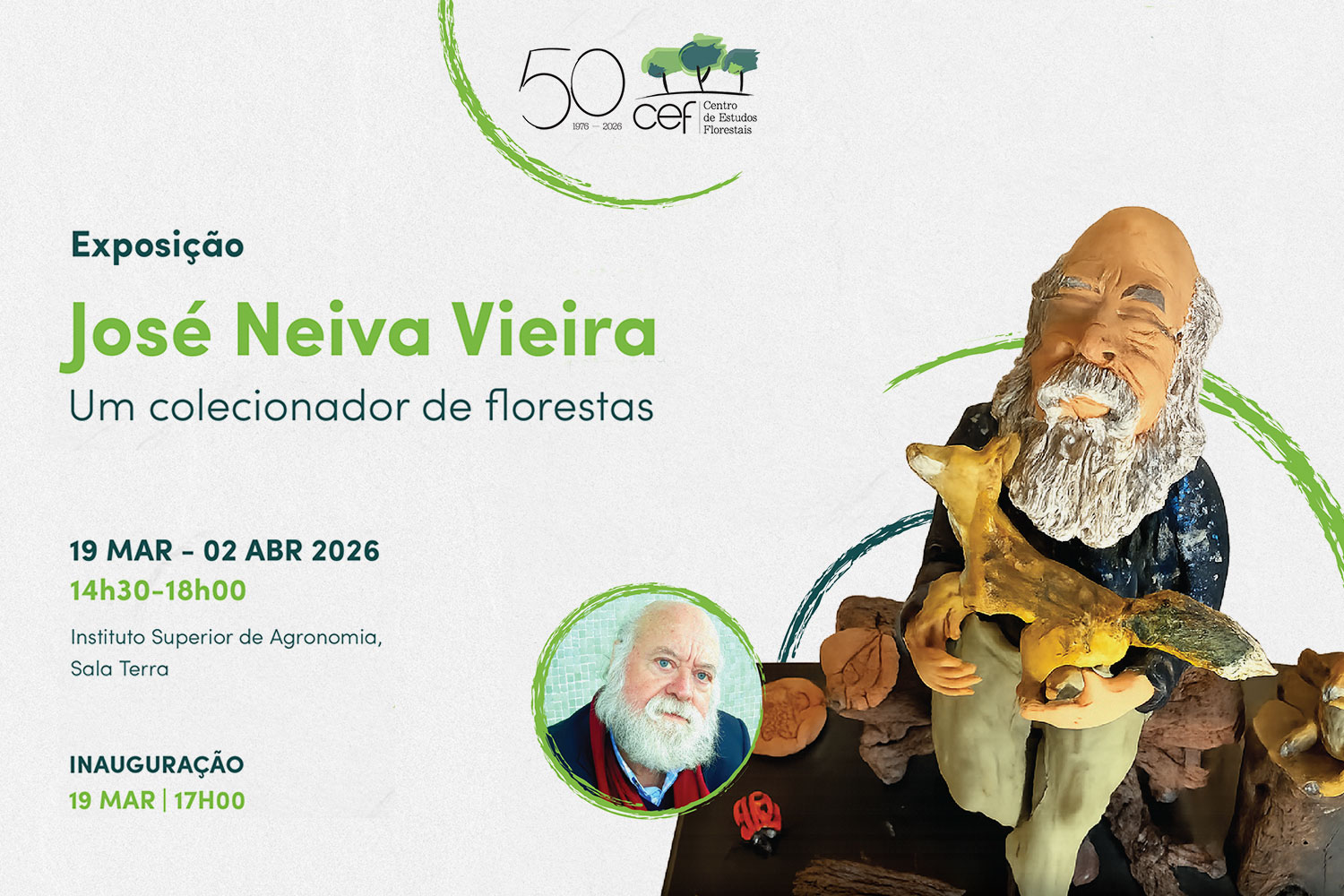 Exposição José Neiva Vieira, um colecionador de florestas